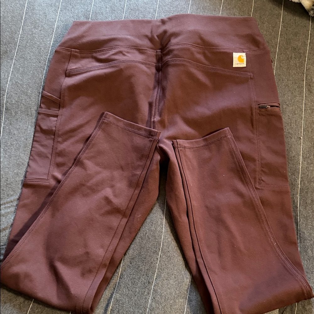 Carhartt Woman’s Pants - Burgundy - Picture 3 of 3